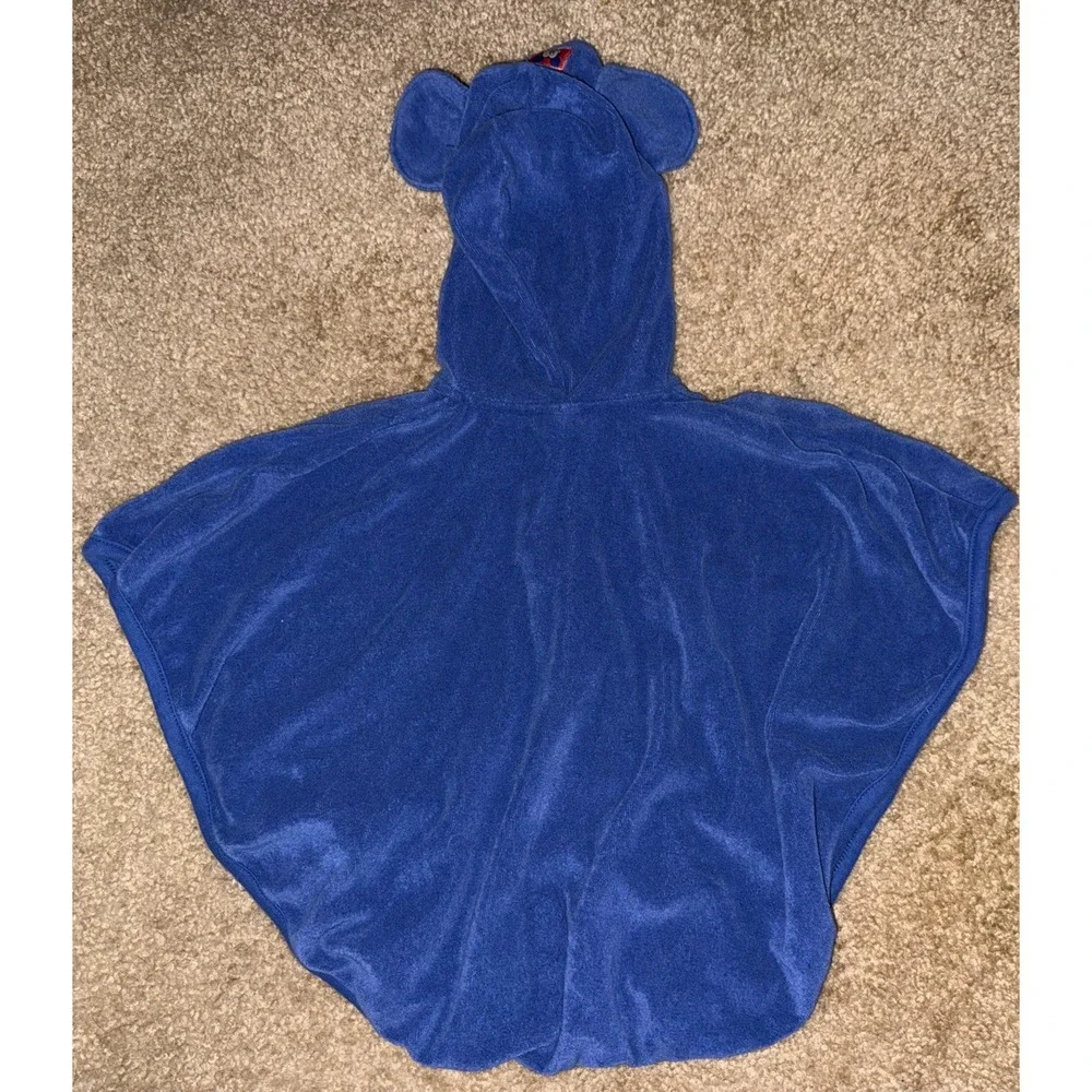 Disney Baby Mickey Mouse Blue Swim Poncho One size  Hooded Pool Beach‎